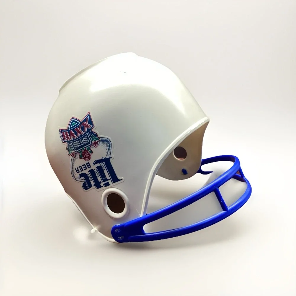 Vintage Super Bowl XXVII Miller Lite Dallas Cowboys Helmet Beer‎ Bucket 1993